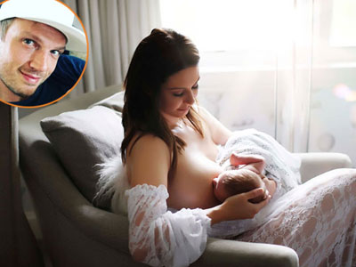 Khoảnh khắc ngọt ngào khi các sao cho con bú
