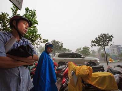 Miền Trung, miền Nam có mưa hai ngày giáp Tết Đinh Dậu