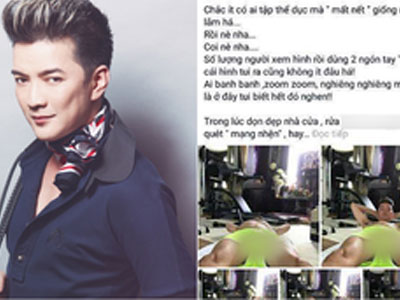 Đàm Vĩnh Hưng khiến khán giả "nóng mặt" vì đăng hình tập thể dục với tư thế phản cảm