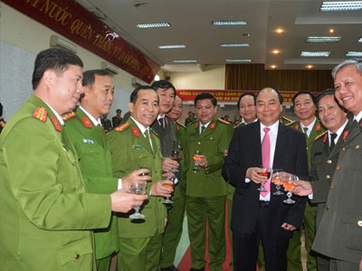 Thủ tướng Nguyễn Xuân Phúc chúc Tết tại Đà Nẵng