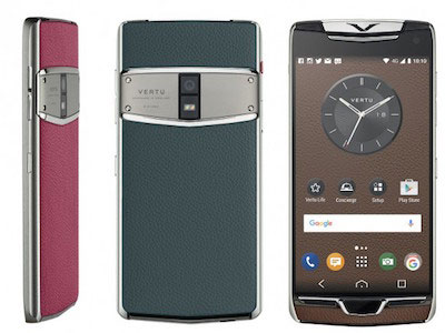 Điện thoại 2 sim đầu tiên của Vertu