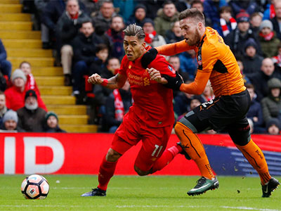 Liverpool bị đội hạng dưới đá bay khỏi Cup FA