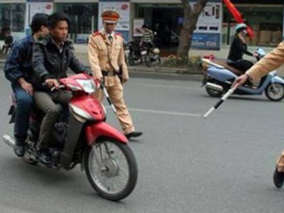 Lỗi vi phạm giao thông người đi xe máy hay mắc trong dịp Tết
