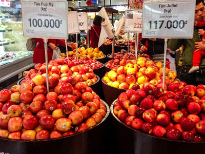 Rau củ lên ngôi sau Tết Nguyên đán