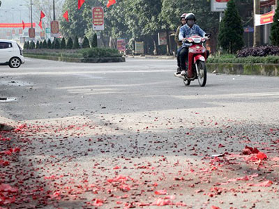 150 người bị thương do pháo nổ trong Tết