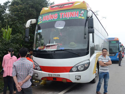 Tài xế không bằng lái vẫn chở 29 khách từ Bắc vô Nam