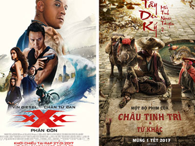 Phim Hoa ngữ và Mỹ áp đảo rạp Việt Tết Đinh Dậu