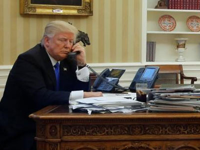 Nhà Trắng điều tra việc rò rỉ điện đàm của ông Trump