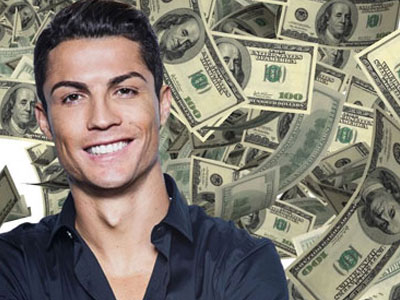 Ronaldo chiếm ngôi VĐV thể thao có thu nhập cao nhất thế giới