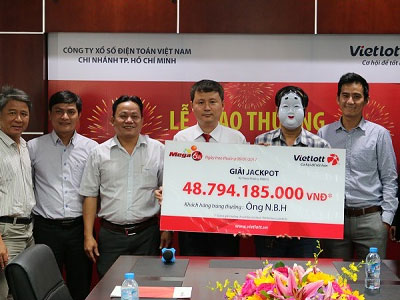 Những con số thú vị về xổ số Vietlott