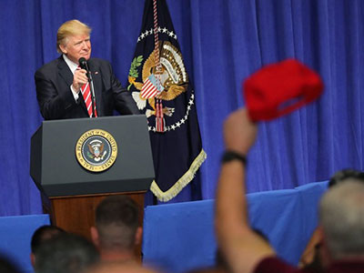 Tổng thống Trump: Chỉ người yêu nước Mỹ được ở Mỹ