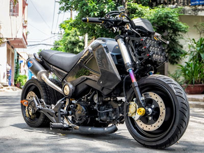 Honda MSX độ 'chất chơi' của biker Sài Gòn