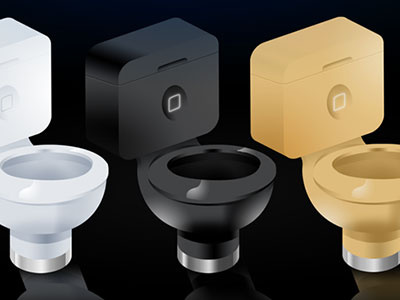 Apple xây toilet hình iPhone cho nhân viên