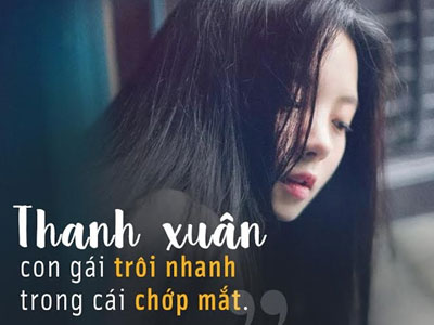 Con gái đừng phung phí năm tháng thanh xuân của cuộc đời