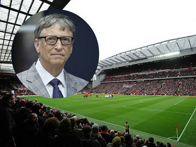 Liverpool suýt rơi vào tay tỷ phú Bill Gates