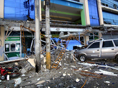 Động đất 6,7 độ Richter tại Philippines, 15 người thiệt mạng