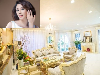 Nhà đẹp phong cách hoàng gia của Hồ Quỳnh Hương