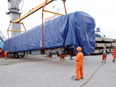 Hai đầu tàu tuyến Cát Linh - Hà Đông sẽ về Hà Nội vào 14/2