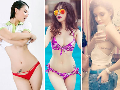 "Sốt xình xịch" với loạt hình xăm chỗ hiểm hot girl Việt