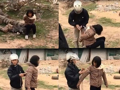 Thực hư video clip "người phụ nữ giả điên bắt cóc trẻ em"