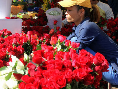 Bất ngờ với giá hoa ngày lễ Valentine tại Sài Gòn: Ít người mua, giá còn rẻ hơn ngày thường