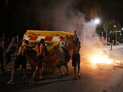 Brazil: Cảnh sát bang đình công, án mạng tăng vọt