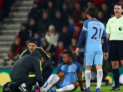 Man City nhận tin dữ từ Gabriel Jesus