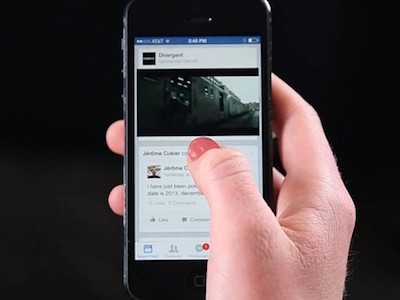Facebook bắt đầu tự động bật âm thanh kèm video trên di động