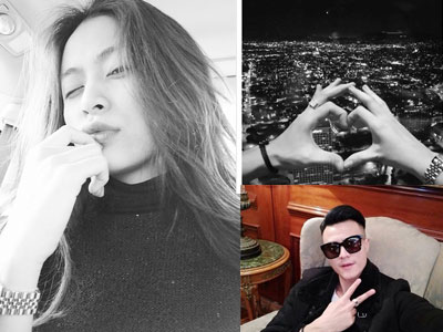 Hoàng Thùy Linh và Vĩnh Thụy bị "tóm sống" khi cùng nhau đi Mỹ dịp Valentine