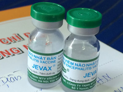 Tiêm bổ sung văcxin viêm não Nhật Bản miễn phí cho trẻ 6-15 tuổi