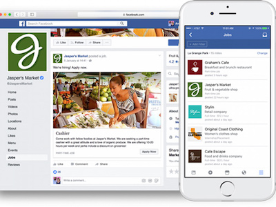 Facebook bắt đầu cho tìm, nạp hồ sơ xin việc