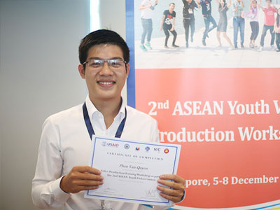 Nam sinh Việt đoạt giải Nhất cuộc thi làm phim trẻ ASEAN