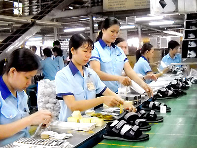 Người Mỹ "chuộng" giầy dép từ Việt Nam