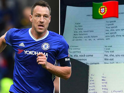 Học tiếng Bồ Đào Nha, Terry đã sẵn sàng chia tay Chelsea?