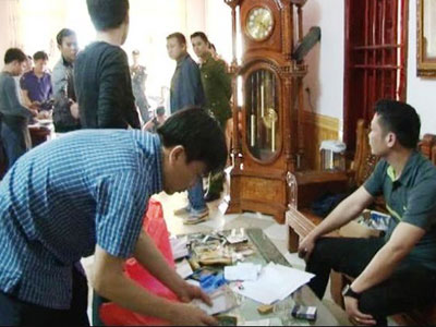 Phá sới bạc “khủng”, thu hơn 1 tỉ đồng
