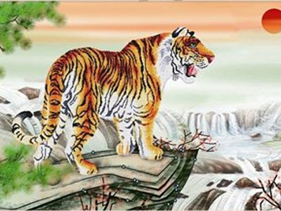 Đại kỵ cần tránh khi treo tranh con hổ, rồng, ngựa trong nhà