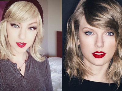 Cô gái được coi như chị em sinh đôi của Taylor Swift