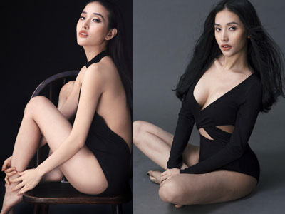 Mai Hồ mặc mát mẻ, khoe đường cong sexy