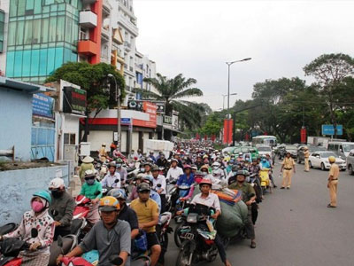 Từ ngày (25/2), tổ chức lại giao thông quanh sân bay Tân Sơn Nhất