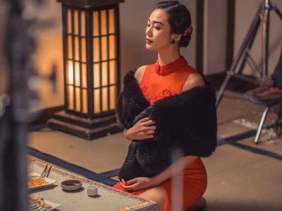 Khánh My đóng phim điện ảnh "Thiên môn truyện" ở Trung Quốc