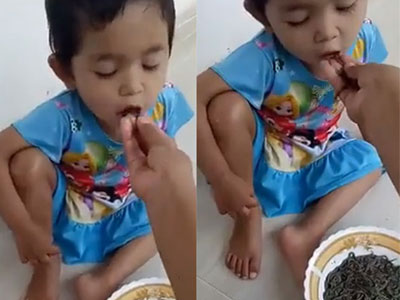 Sự thật đoạn clip “mẹ kế cho con chồng ăn giun” gây phẫn nộ dư luận