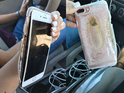 iPhone 7 Plus bất ngờ phát nổ chỉ sau một ngày được kiểm định an toàn