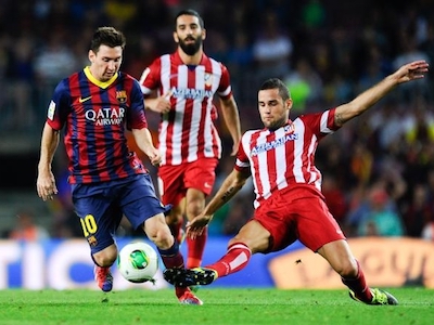 Atletico Madrid - Barca: Đại tiệc bóng đá ở Vicente Calderon