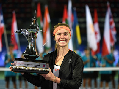 Đánh bại Wozniacki, Svitolina đăng quang giải Dubai