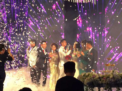 Tròn mắt với "siêu đám cưới" 10 tỷ: Mời toàn sao hạng A, tiệc cưới tại nhà hàng 5 sao... dựng trong 1 tuần