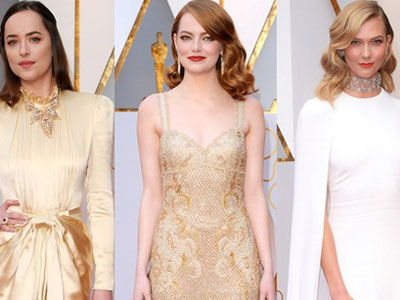 Thảm đỏ Oscar 2017: Cuộc chiến sắc đẹp giữa nữ thần "La La Land" và các mỹ nhân hàng đầu