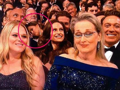 Vợ John Legend ngủ ngon lành giữa lễ trao giải Oscar