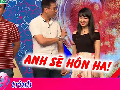 Chàng thủy thủ đòi cưỡng hôn ngay khi được mai mối cô gái xinh đẹp ở “Bạn muốn hẹn hò”
