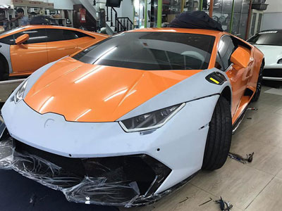 "Siêu phẩm" Lamborghini Huracan độ Novara đầu tiên tại Việt Nam sắp "ra lò"