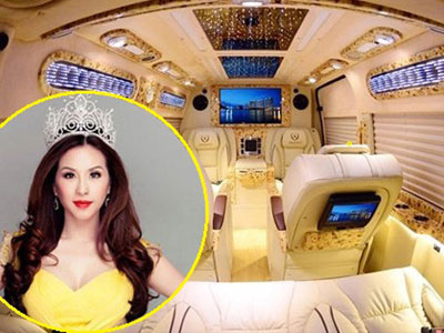 Tò mò với khối tài sản khủng của Hoa hậu bị cẩu xế 4 tỷ về phường